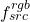 f_{src}^{rgb}